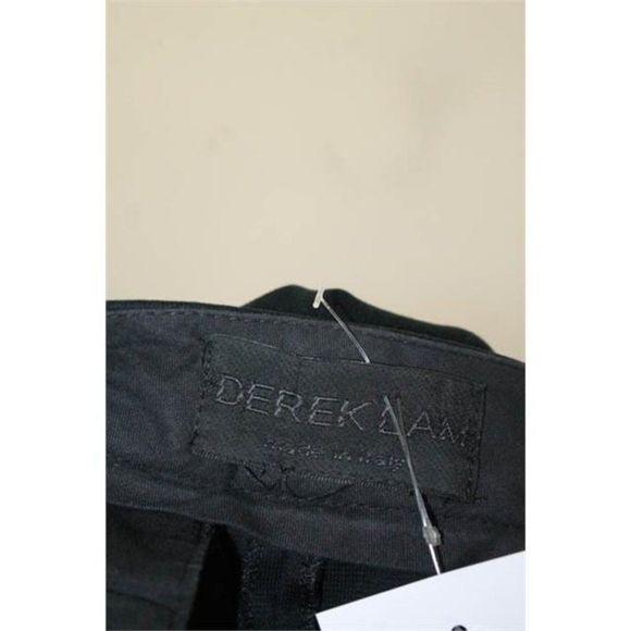 Derek Lam Dark Navy Blue Flat Front Boot Cut Trousers Pants Size 28 - Picture 5 of 6